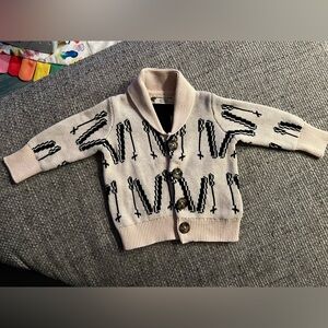 NWOT 6-9M Monica + Andy Ski Cardigan